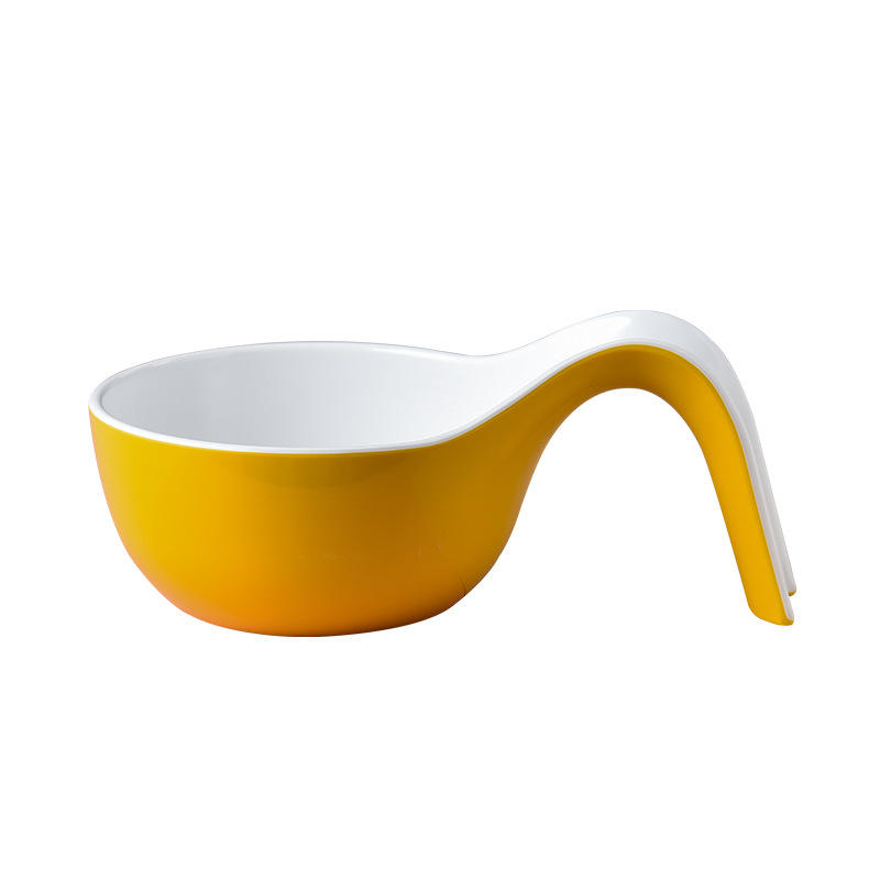 100% Melamine Food Mixing Bowl Non-slip Salad Melamine Mixing Bowl With Handle