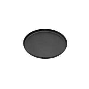 Low-Profile 8.3" Melamine Dessert Plate, Taupe Black White, Bakery